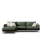 Canapé D'Angle Gauche Margot 4 Places vert mousse - 285x170x75 cm