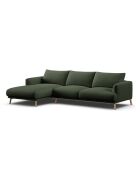 Canapé D'Angle Gauche Margot 4 Places vert mousse - 285x170x75 cm