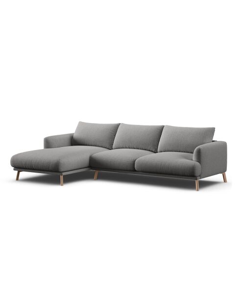 Canapé D'Angle Gauche Margot 4 Places ash melange - 285x170x75 cm