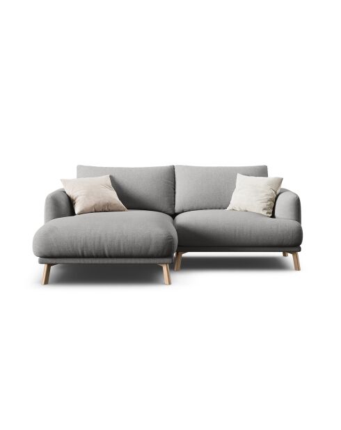 Canapé D'Angle Gauche Margot 3 Places ash melange - 200x170x76 cm