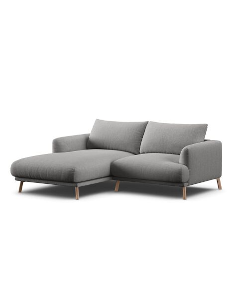 Canapé D'Angle Gauche Margot 3 Places ash melange - 200x170x76 cm
