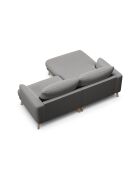 Canapé D'Angle Gauche Margot 3 Places ash melange - 200x170x76 cm