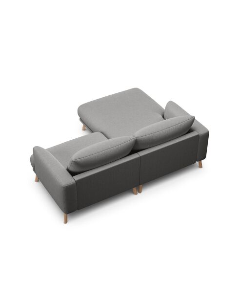 Canapé D'Angle Gauche Margot 3 Places ash melange - 200x170x76 cm