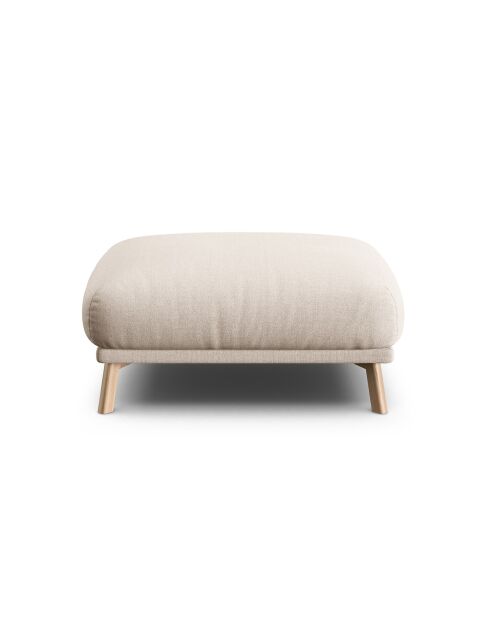 Pouf Margot beige - 85x85x41 cm
