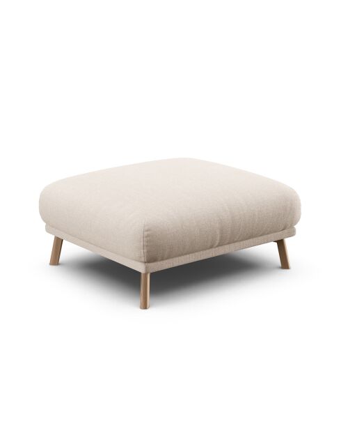 Pouf Margot beige - 85x85x41 cm