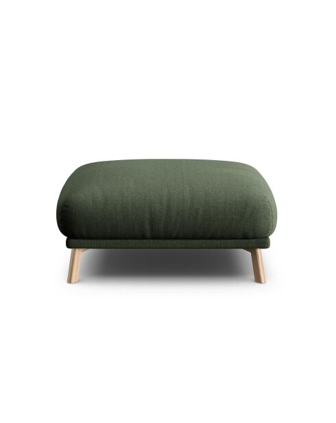 Pouf Margot vert mousse - 85x85x41 cm