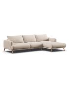 Canapé D'Angle Droit Margot 4 Places beige - 285x170x75 cm