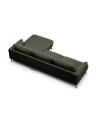 Canapé D'Angle Droit Margot 4 Places vert mousse - 285x170x75 cm