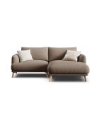 Canapé D'Angle Droit Margot 3 Places cappuccino - 200x170x76 cm