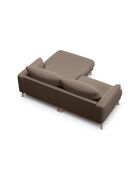 Canapé D'Angle Droit Margot 3 Places cappuccino - 200x170x76 cm