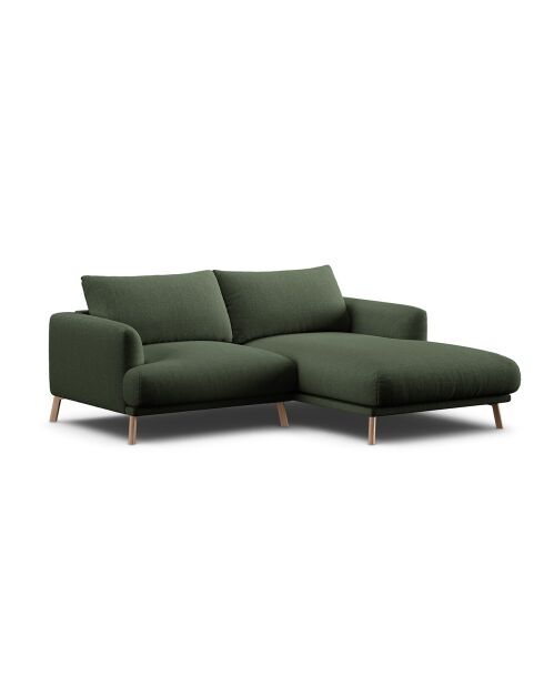 Canapé D'Angle Droit Margot 3 Places vert mousse - 200x170x76 cm