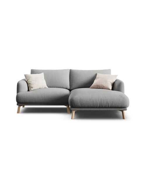 Canapé D'Angle Droit Margot 3 Places ash melange - 200x170x76 cm