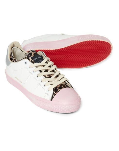 Sneakers Starless Low in pelle leopardata