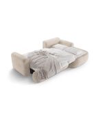 Canapé Angle Droit Modulable convertible Adriana 5 Places le sable - 271x174x94 cm
