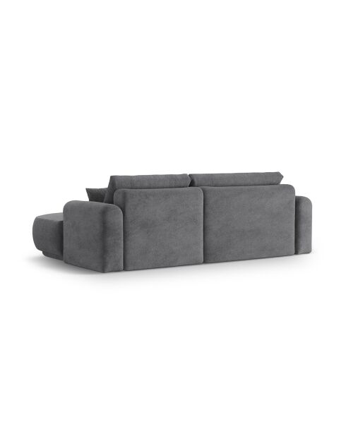 Canapé Angle Droit Modulable convertible Adriana 5 Places gris - 271x174x94 cm