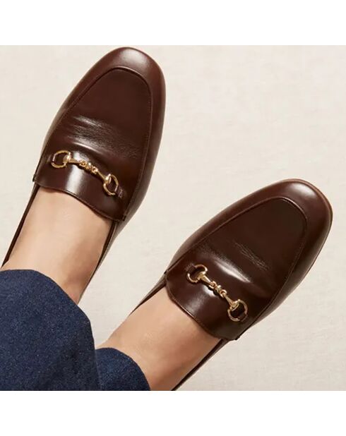Mocassins en Cuir N°86 ébène