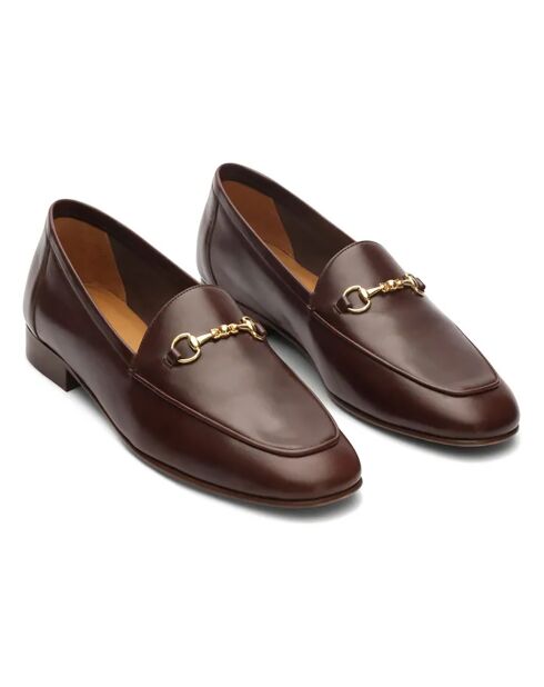 Mocassins en Cuir N°86 ébène