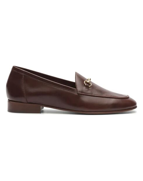 Mocassins en Cuir N°86 ébène