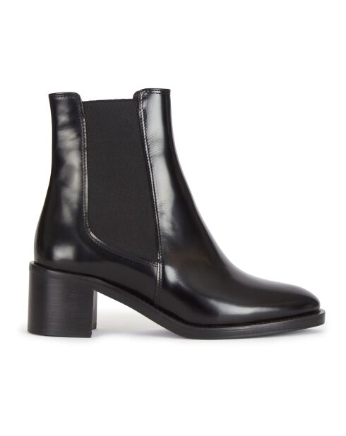 Bottines en Cuir N°289 noires