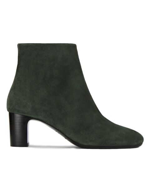 Bottines en Suede N°290 vert foncé