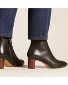 Bottines en Cuir N°290 noires