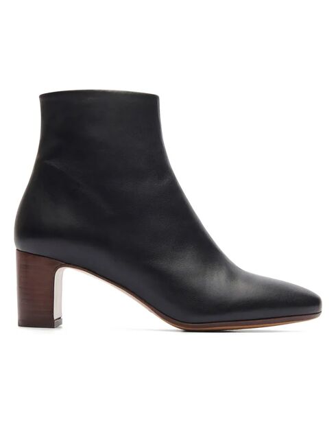 Bottines en Cuir N°290 noires
