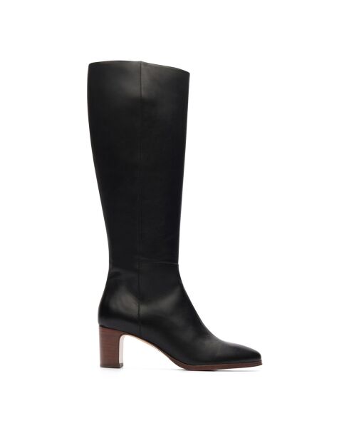 Bottes en Cuir N°291 noires