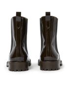 Bottines en Cuir Vernis N°500 marron