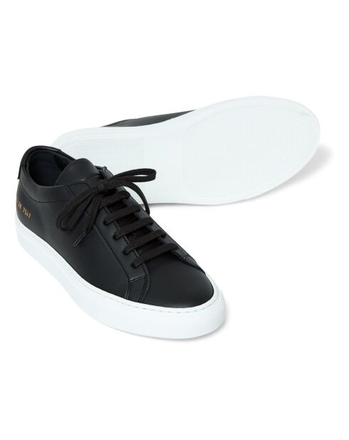 Baskets en Cuir Original Achilles Bicolores noires