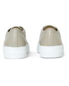 Baskets en Cuir Tournament Low Classic grises