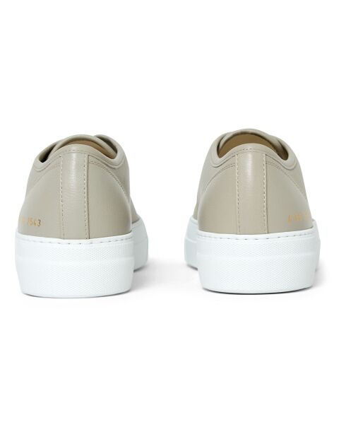 Baskets en Cuir Tournament Low Classic grises