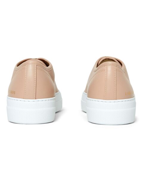 Baskets en Cuir Tournament Low Classic nude