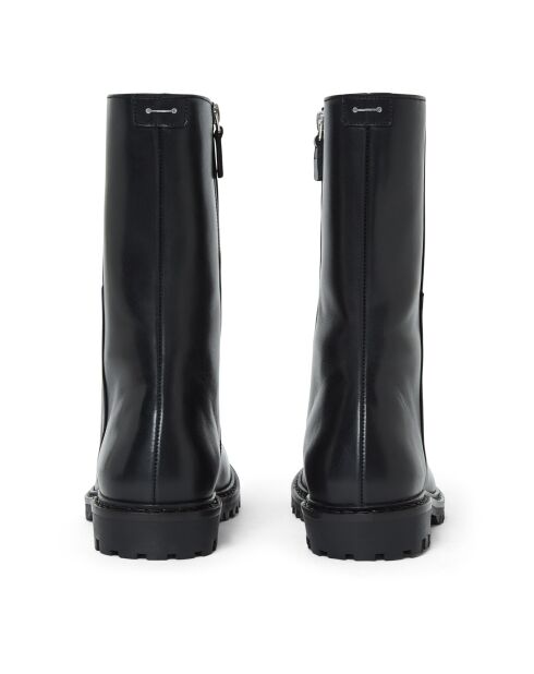 Boots en Cuir 7545 noirs