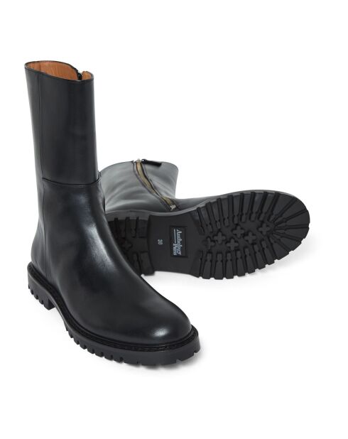 Boots en Cuir 7545 noirs