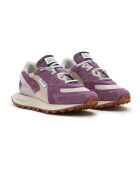 Baskets en Cuir Bodrum Grape violettes