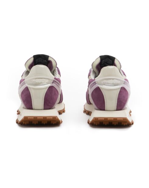 Baskets en Cuir Bodrum Grape violettes