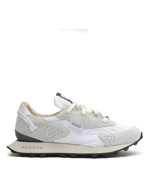 Zapatillas Piuma Basic de piel gris