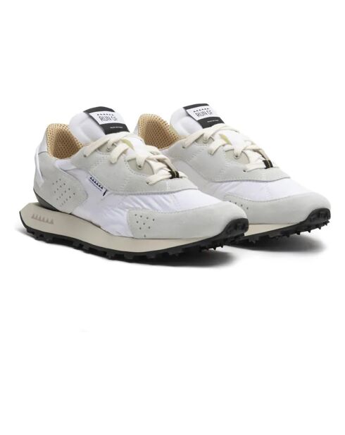 Zapatillas Piuma Basic de piel gris
