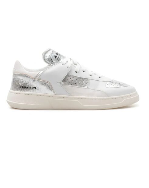 Sneakers basse in pelle bianca Errant Metal
