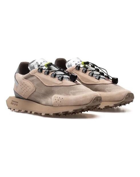 Baskets en Cuir Piuma Extreme roses