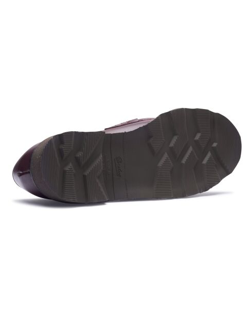 Mocassins en Cuir Orsayti acajou