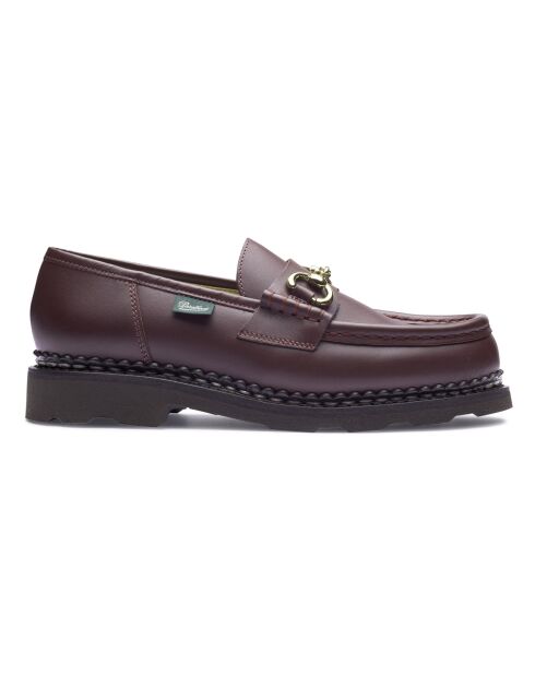 Mocassins en Cuir Orsayti acajou