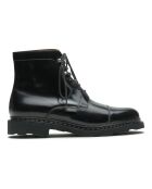 Boots en Cuir Chaville Gloss noires