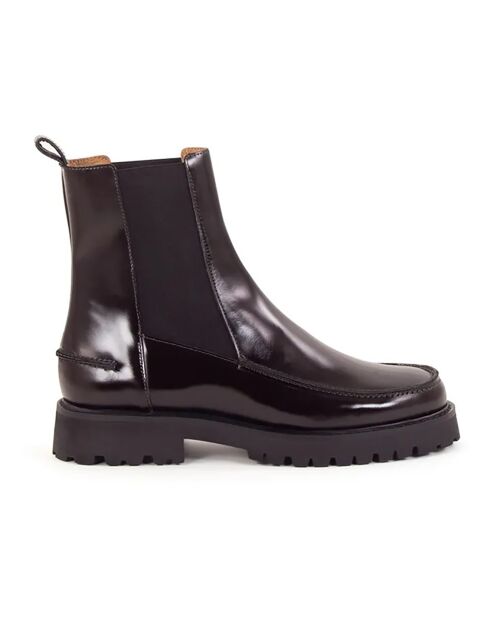 Chelsea Boots en Cuir Magnus brunes