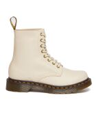 Boots à Lacets en Cuir Pascal 1460 beiges