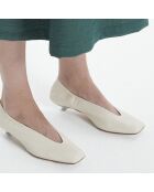 Sandales en Cuir Agile blanches