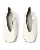 Sandales en Cuir Agile blanches
