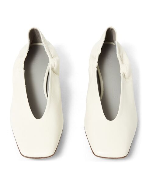Sandales en Cuir Agile blanches