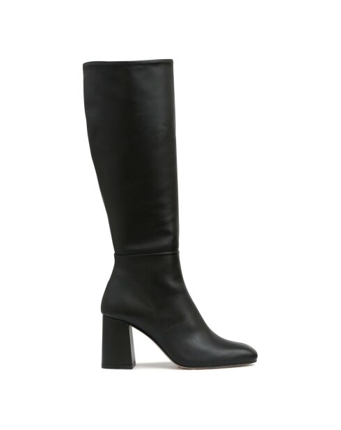Bottes en Cuir Anabel noires