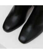 Bottes en Cuir Anabel noires